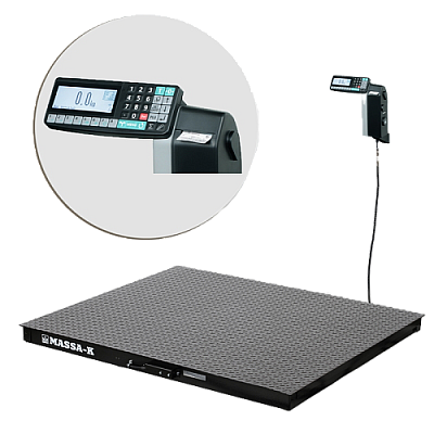 Весы платформенные с печатью этикеток 4D-PM-20/15_RL