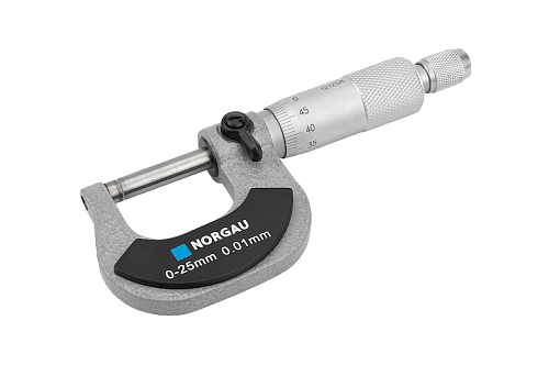 Микрометр гладкий (0-25 мм) NORGAU 041 001 025